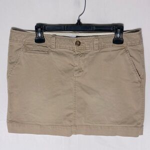 Old Navy Tan Casual Mini Skirt 12